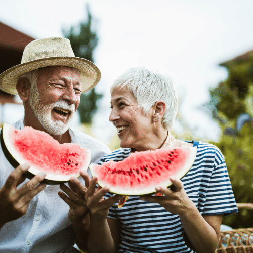Couple discussing support when a loved one has atrial fibrillation